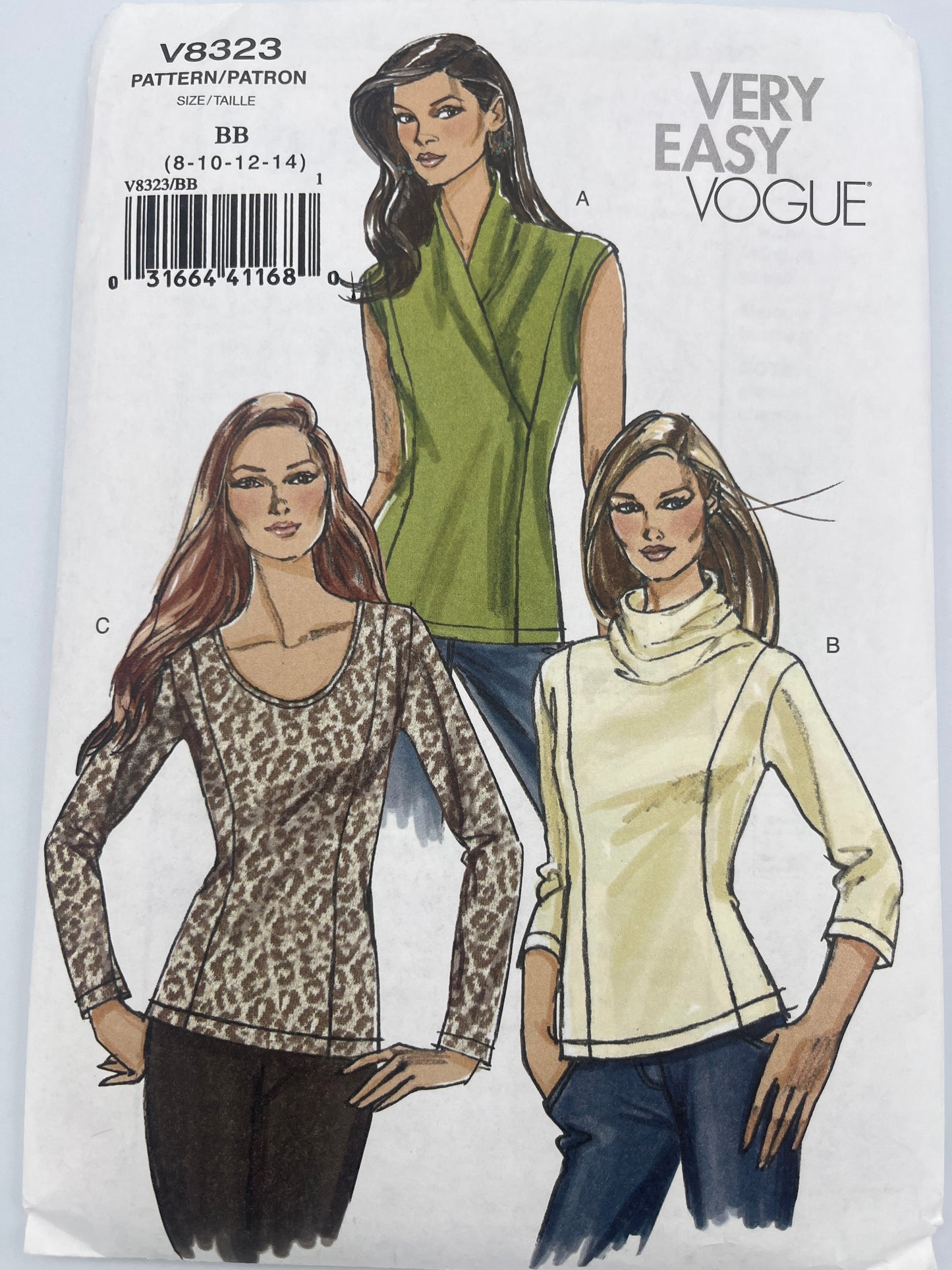Very Easy, Very Vogue 8323, Vintage, Uncut Pattern