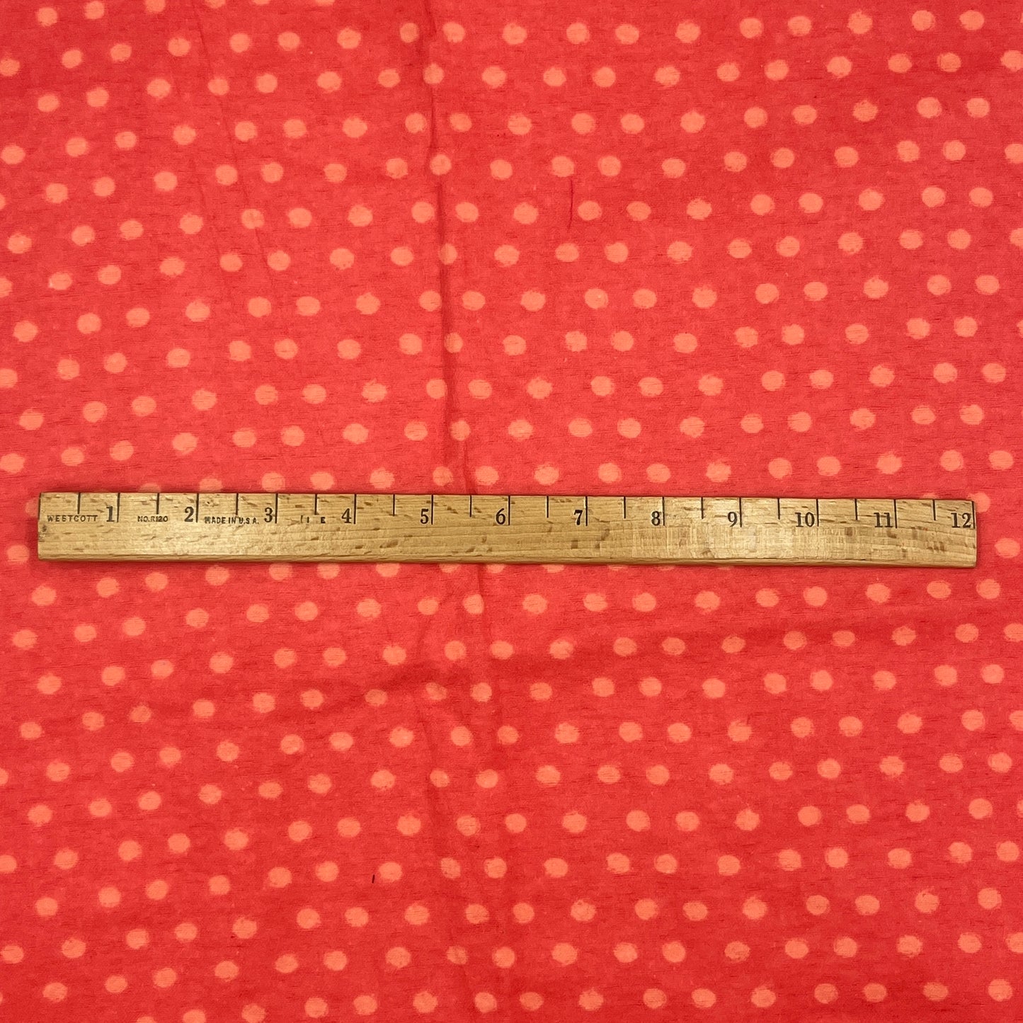 1 1/2 Yards Pink-on-Pink Dots Flannel, Joann’s Snuggle