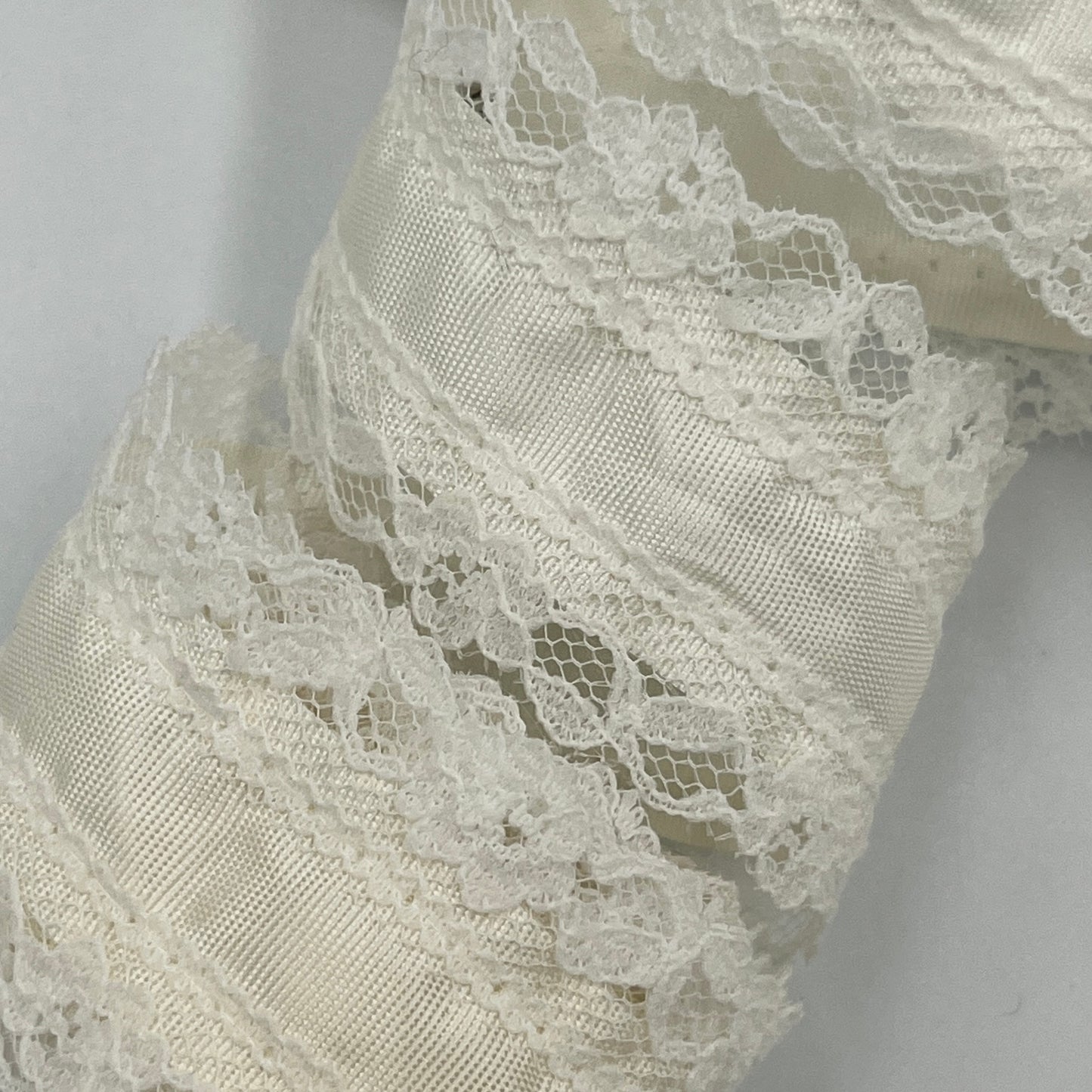 1 1/2 Yards Flat Ribbon Lace