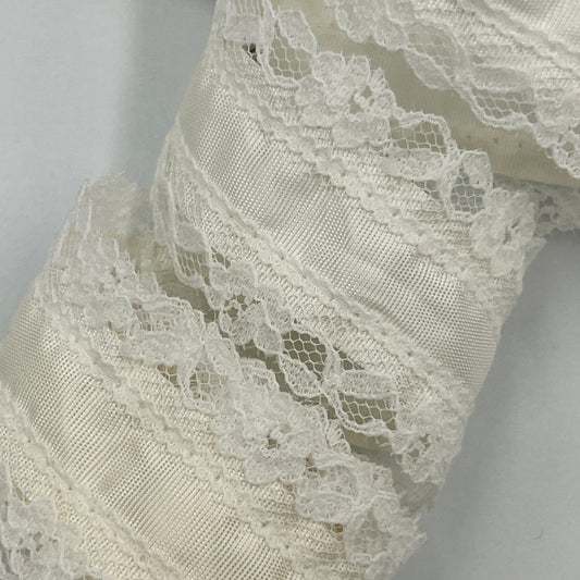 1 1/2 Yards Flat Ribbon Lace