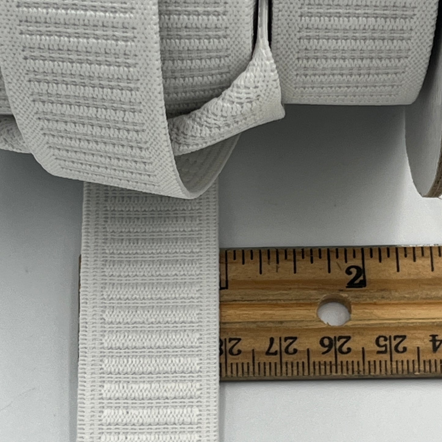 Dritz 1 Inch Elastic Non-Roll Elastic, BY THE YARD
