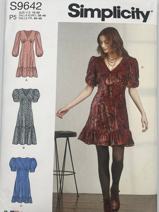 Simplicity 9642 Uncut Pattern