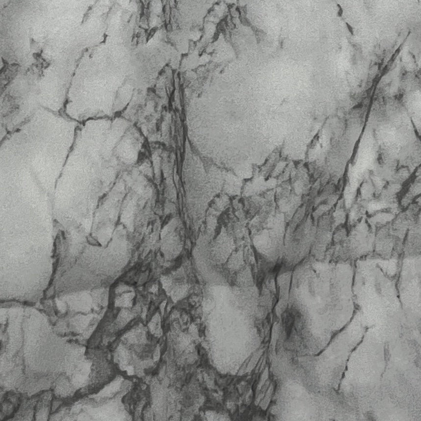 1 Yard Gray Marble Sheer, Polyester