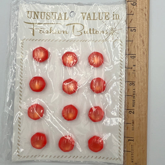 Twelve, 5/8 Inch Vintage Buttons