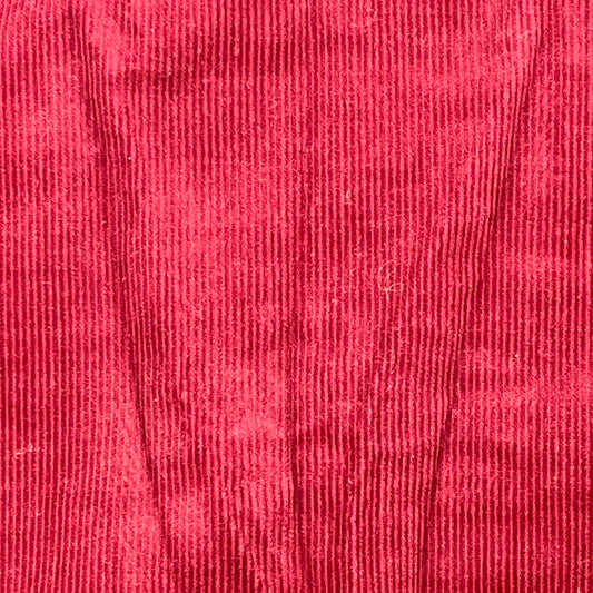 1 1/4 Yard Deep Maroon Baby Wale Corduroy