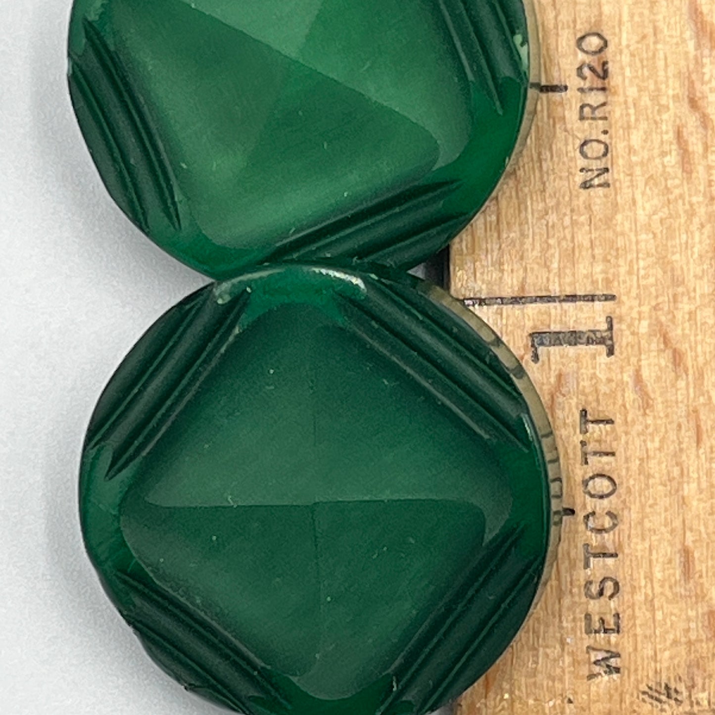 Three, 1 Inch Vintage Buttons