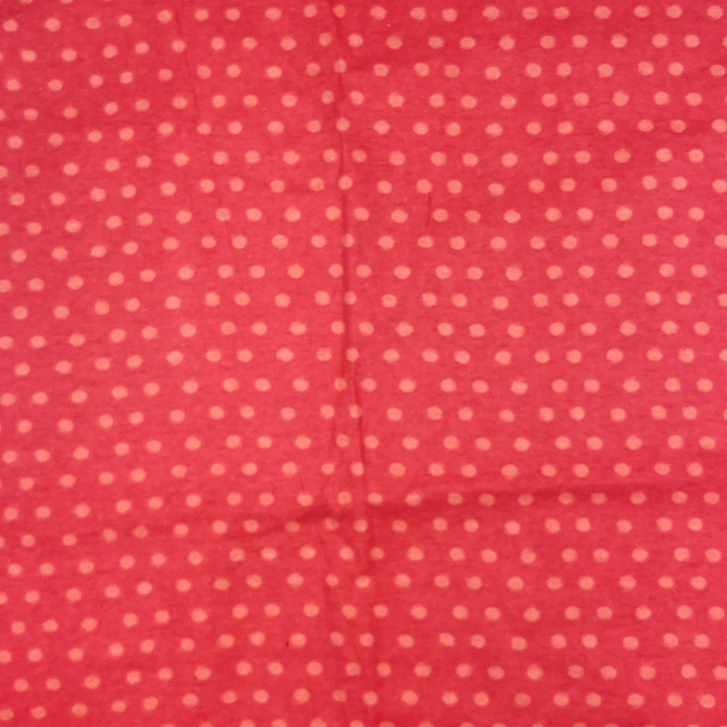 1 1/2 Yards Pink-on-Pink Dots Flannel, Joann’s Snuggle
