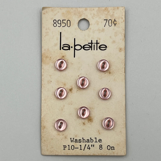 8, 1/4 Inch Vintage Buttons