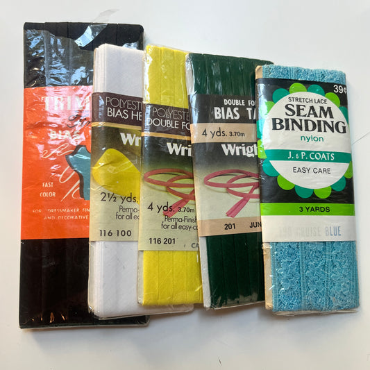 Bias tape, Seam Binding Bundle