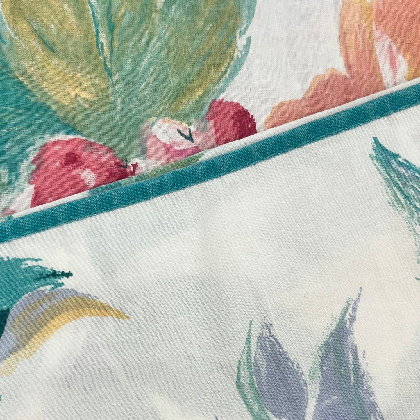Vintage Springmaid Twin Sheet Set, Full 4-Piece Floral Set (Top Sheet, Fitted Sheet, 2 Pillowcases)