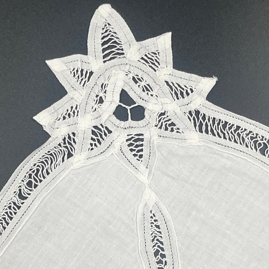 Battenburg Lace Tablecloth 42x42