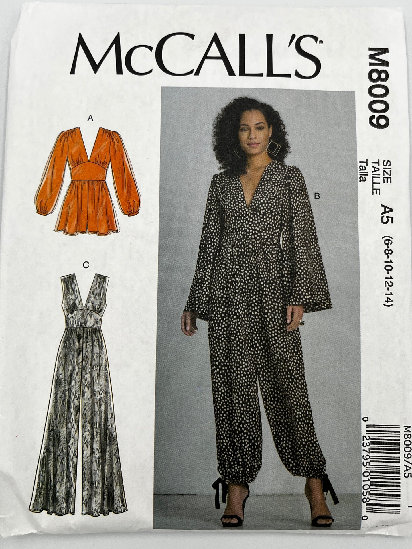 McCall's 8009, Uncut Pattern