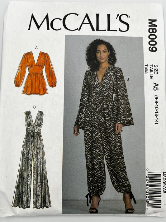 McCall's 8009, Uncut Pattern