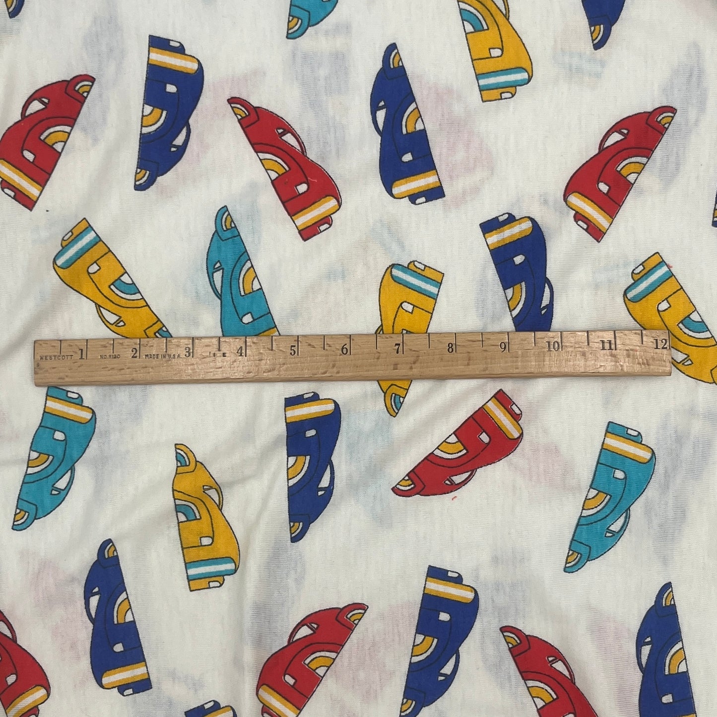 1 2/3 Yards Cotton Knit, Vintage