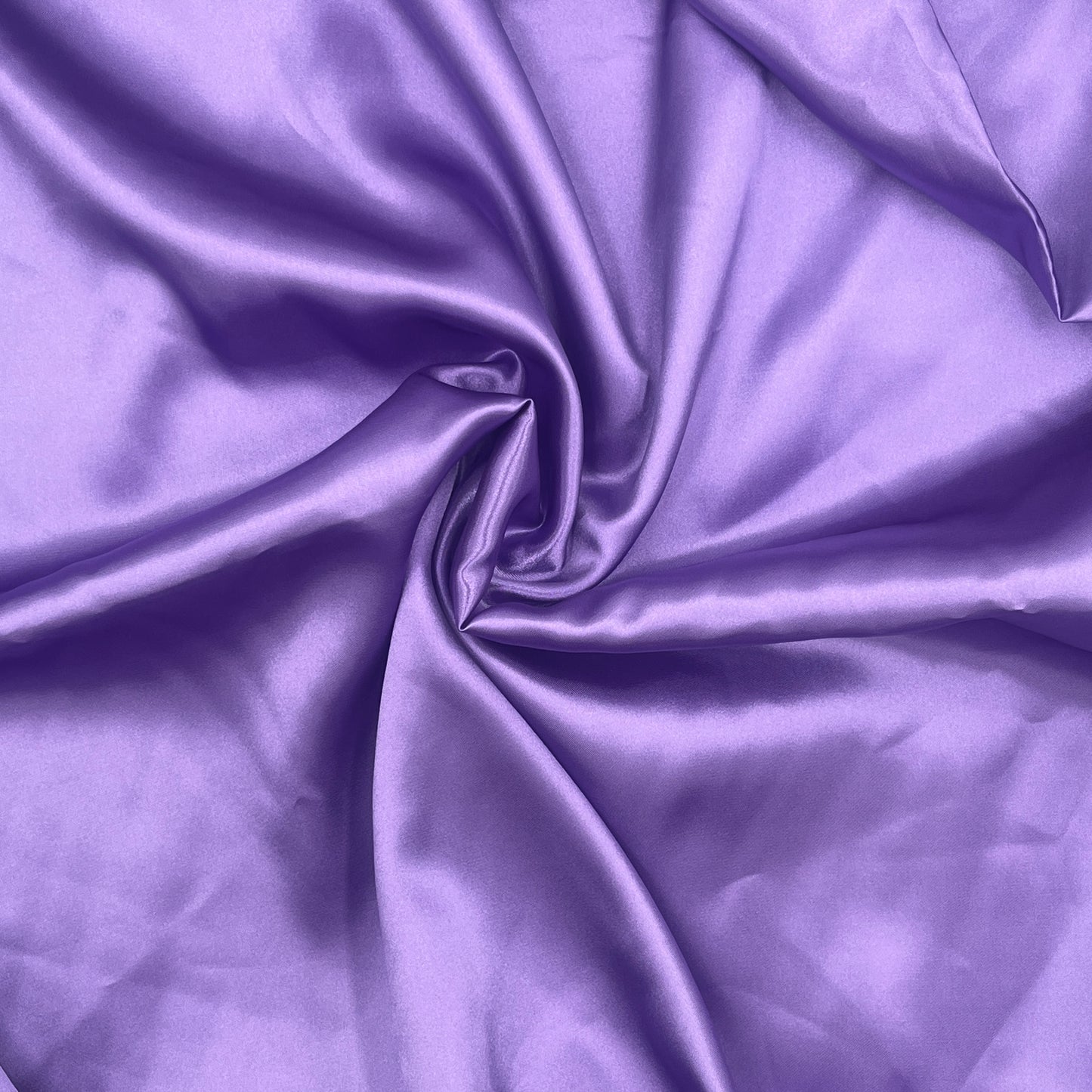 4 1/3 Yards Purple Satin Charmeuse, Designer Deadstock