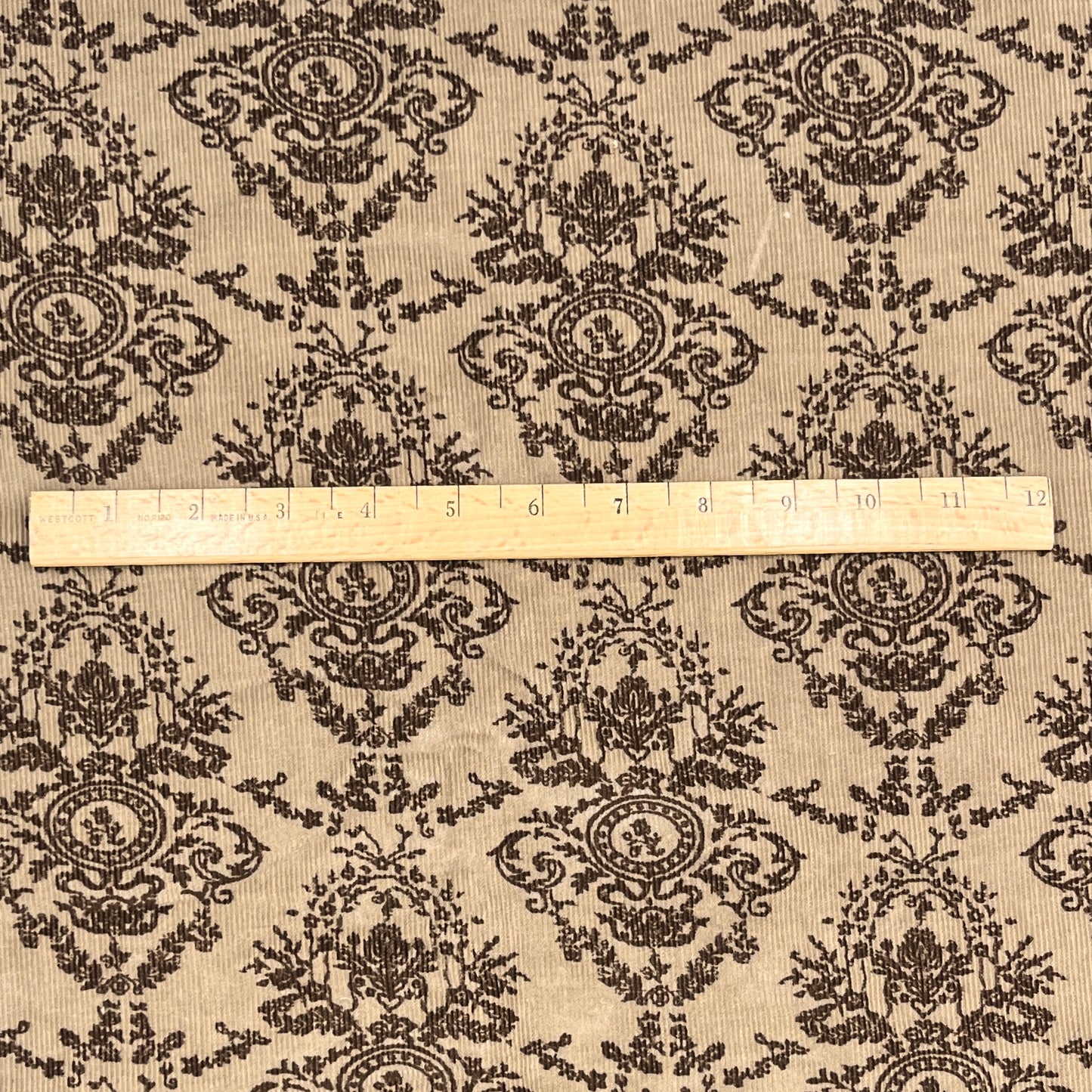 1 8/10 Yard Cotton Baby Wale Corduroy