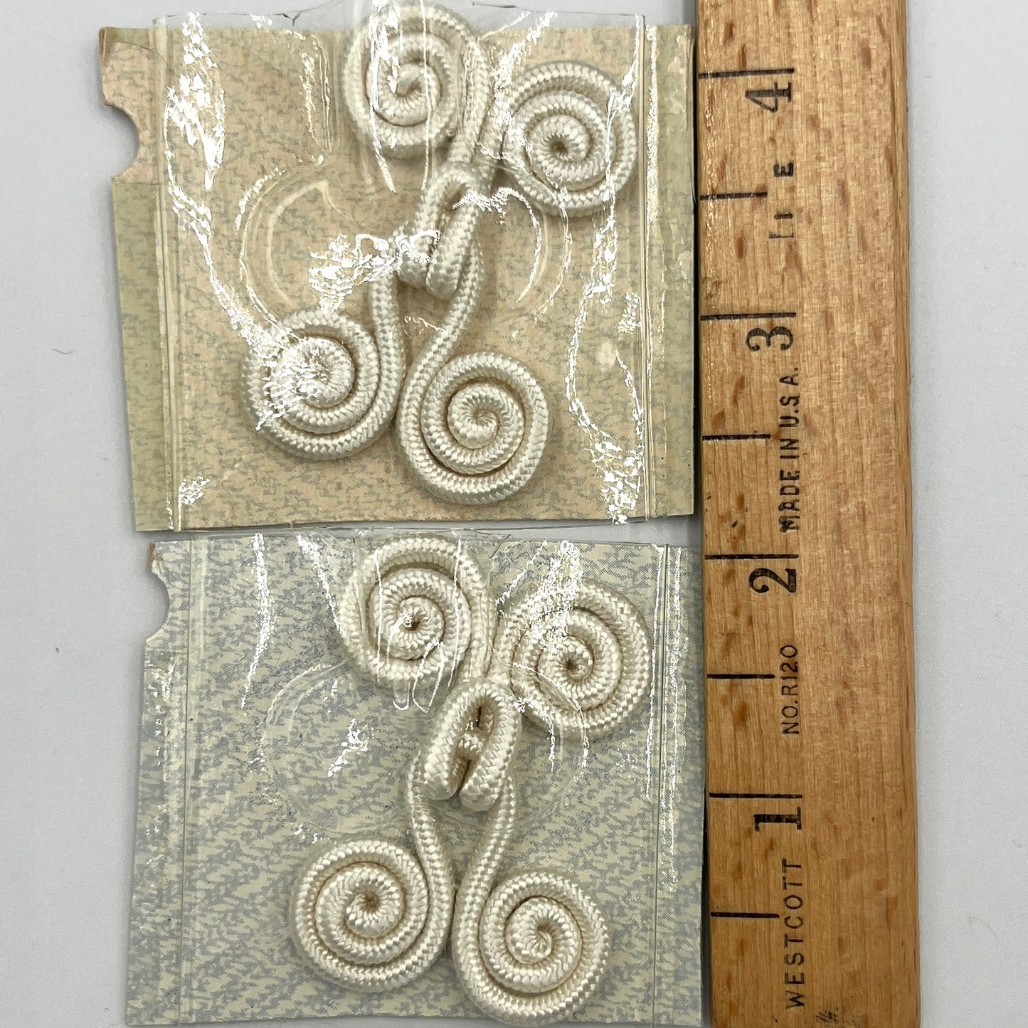 Two Vintage Frog Closures