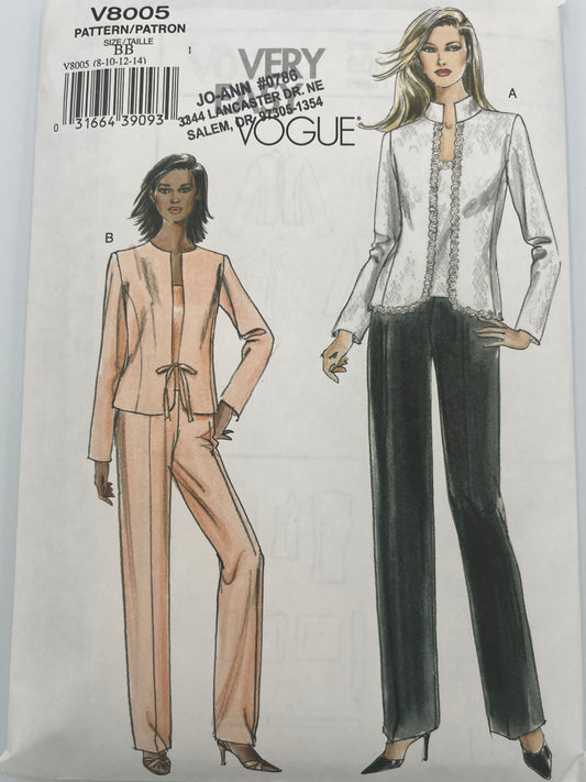 Vogue 8005 Pattern