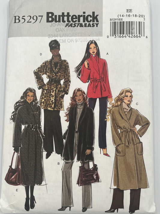 Butterick 5297 Pattern