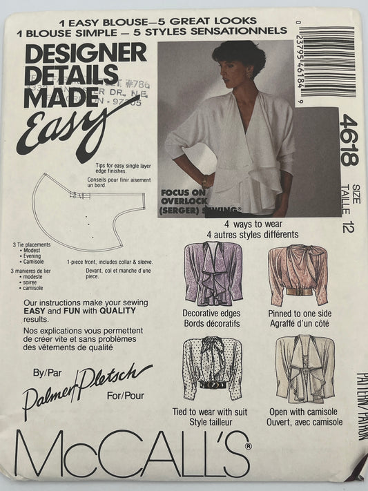 McCall's 4618 Pattern