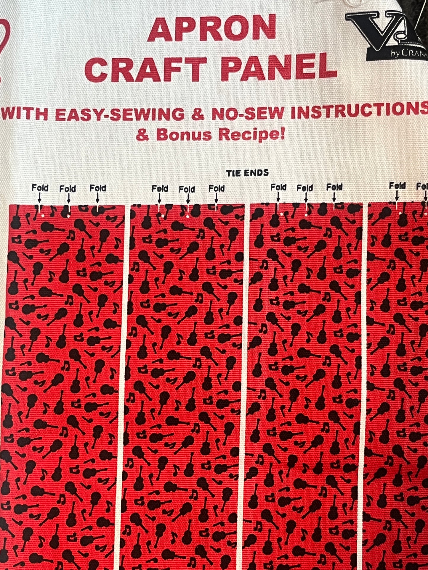 Vintage Elvis Presley Apron Panel, “What’s Cookin’?” BBQ Recipe Print, Cotton