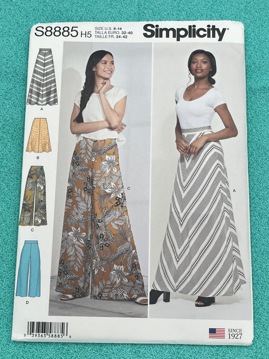 Simplicity 8885 Pattern