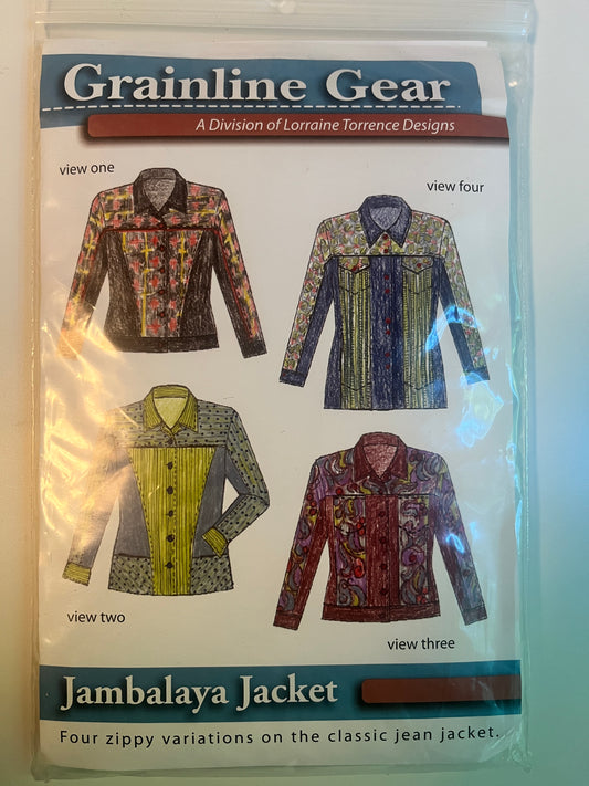 Grainline Gear 1520 Jambalaya Jacket Pattern